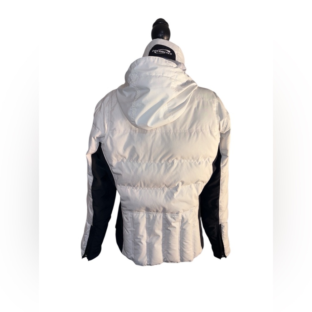 Obermeyer Ridgeline X4 Outer Layer Weather X System White/Black Size 6 - Picture 6 of 16